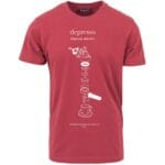 Tricou Mister Tee Depresso Ruby