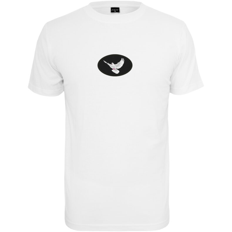 Tricou Mister Tee Dove Patch White