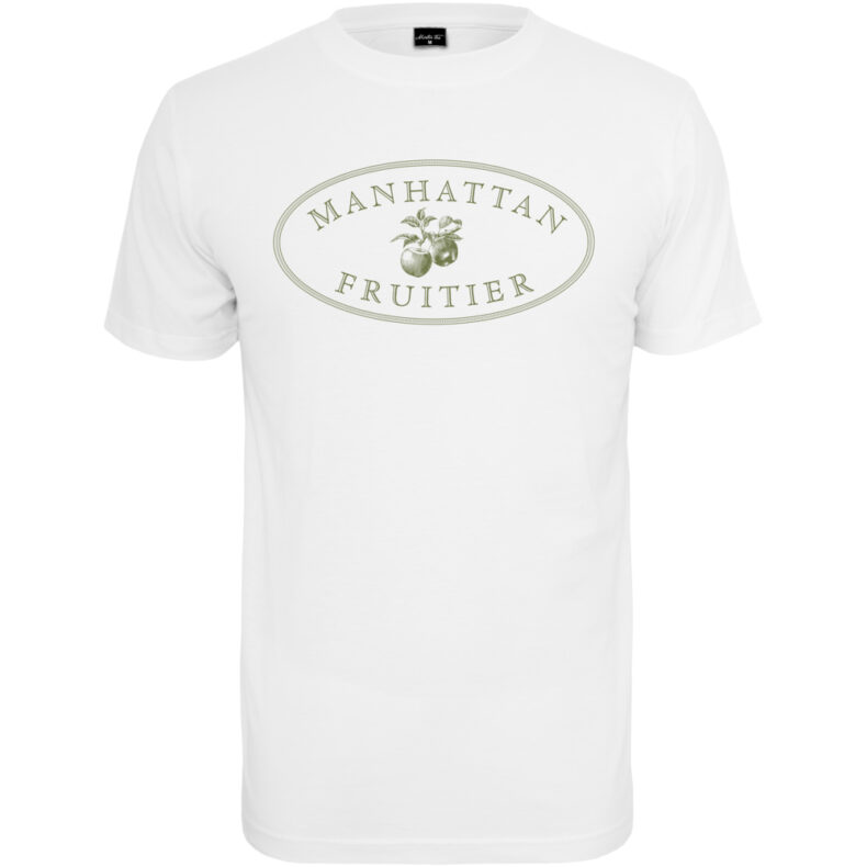 Tricou Mister Tee Manhattain Fruiter White