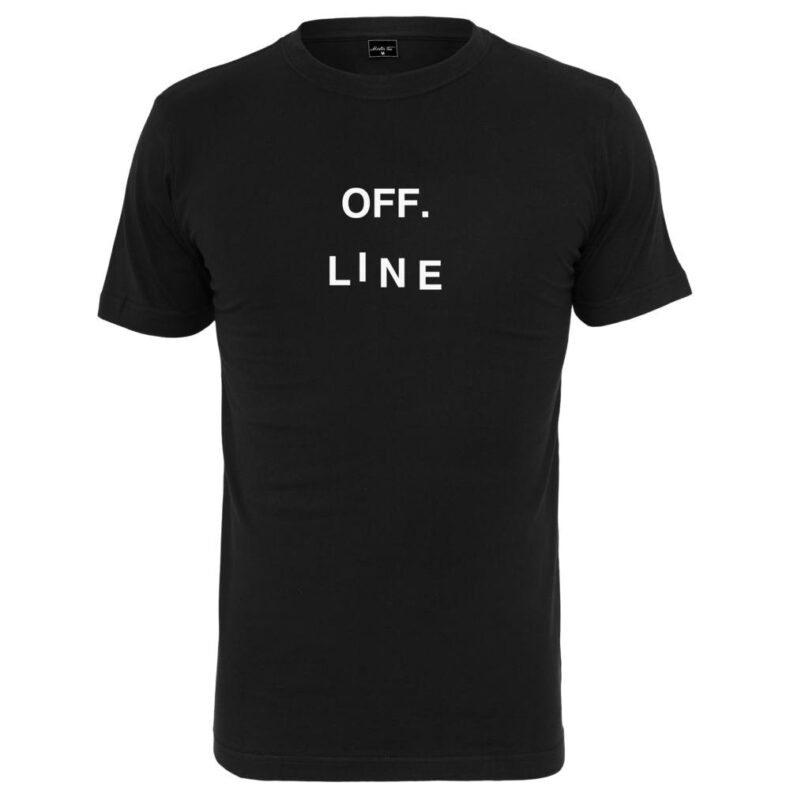 Tricou Mister Tee Off Line Black