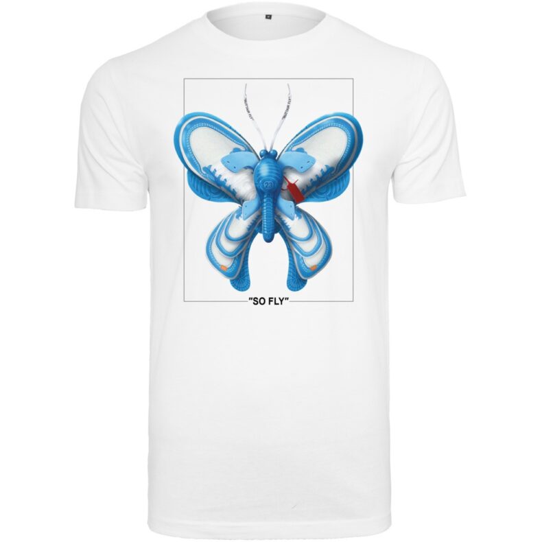 Tricou Mister Tee So Fly White