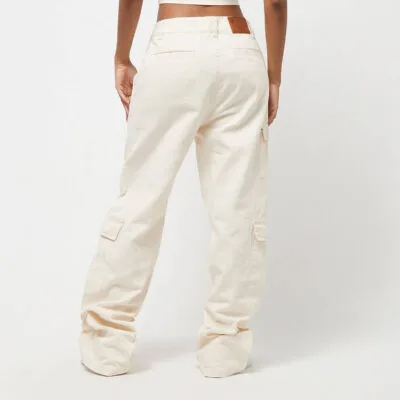 Blugi Karl Kani Ladies Denim K Cargo Off White 1