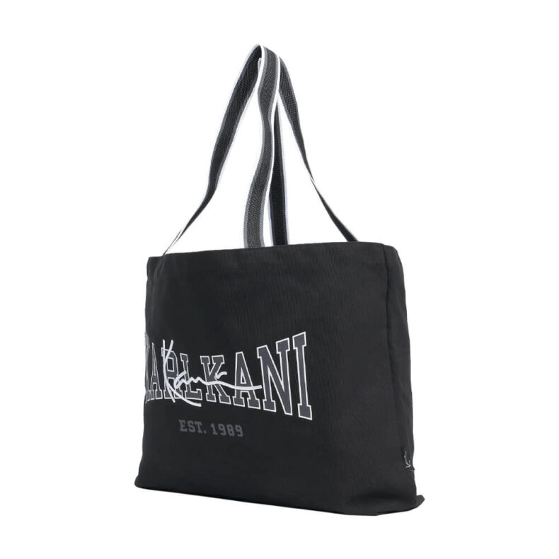 Tote Shopper Bag Karl Kani College Signature Black 1