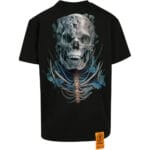 Tricou Forgotten Faces Eroded Heavy Oversized Black