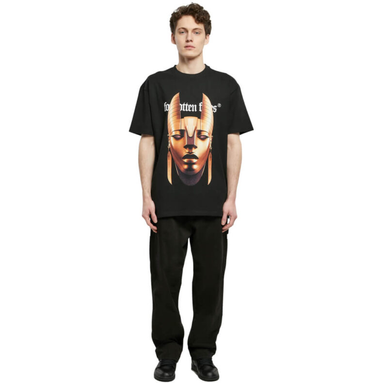 Tricou Forgotten Faces Pharaoh Heavy Oversized Black 6