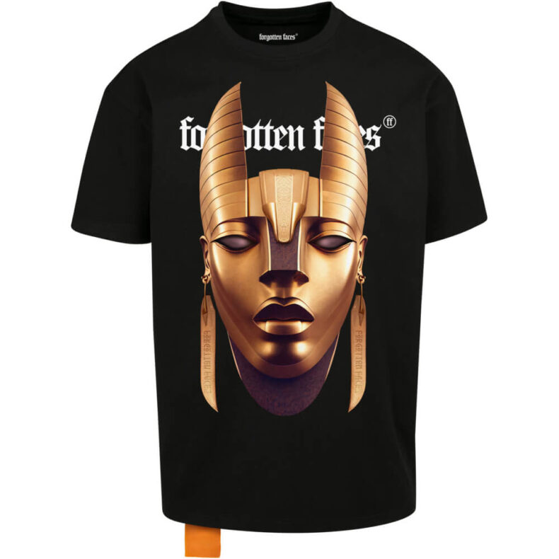 Tricou Forgotten Faces Pharaoh Heavy Oversized Black