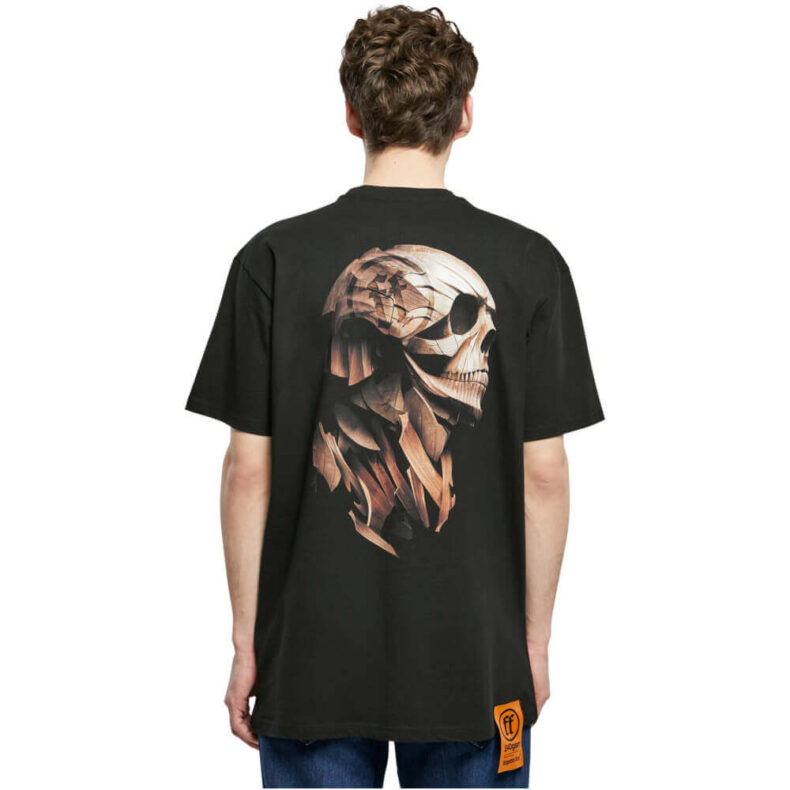 Tricou Forgotten Faces Woodland Heavy Oversized Black 4