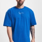 Tricou Karl Kani Small Signature Print Blue