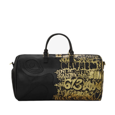 Geanta Sprayground Half Graff Gold Large Duffle Bag