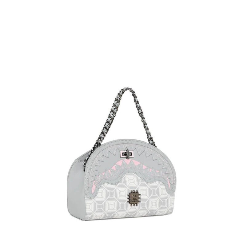 Geanta Sprayground AI Stunna Cream Shark Hand Bag 1