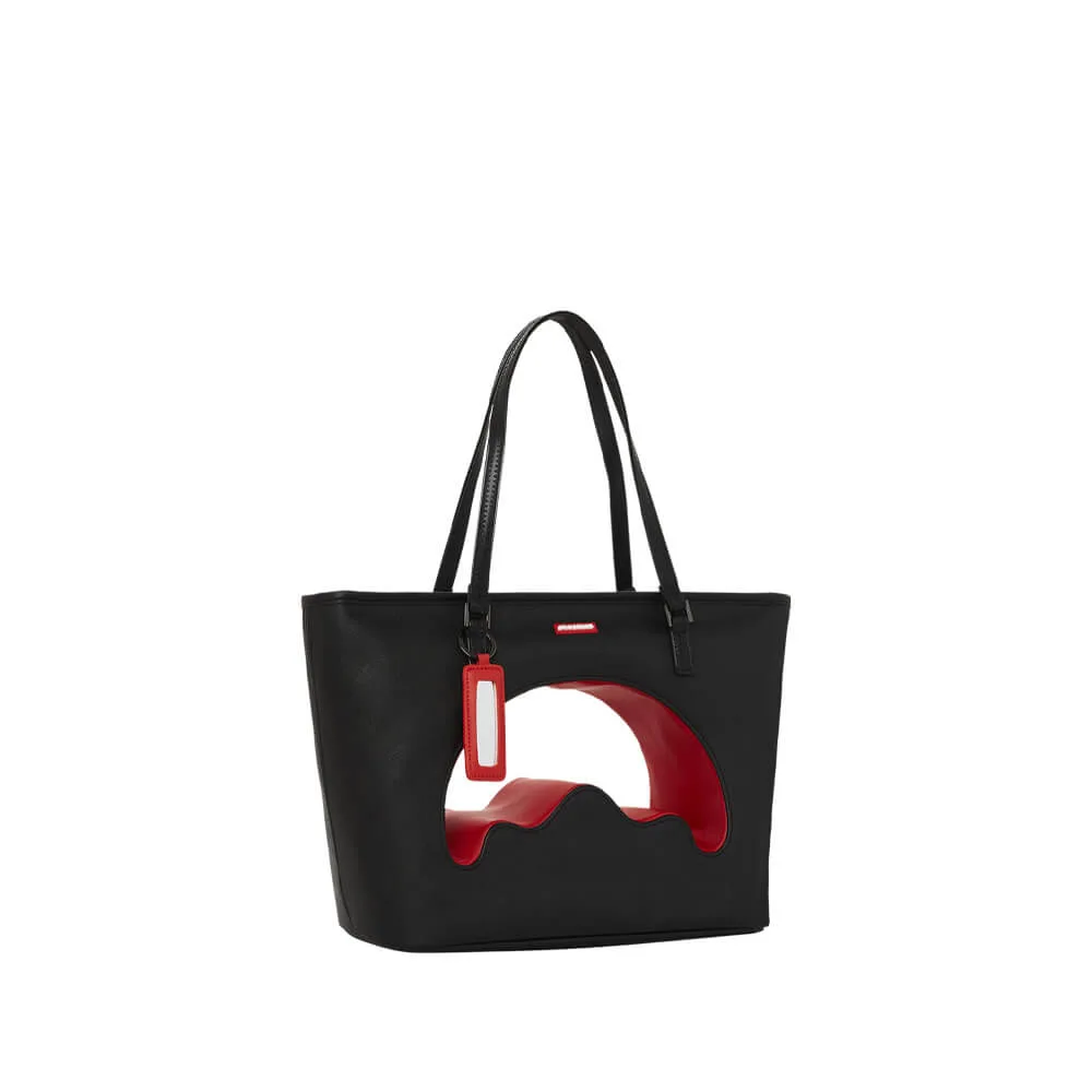 Tote Sprayground Shark Shape Thru 1