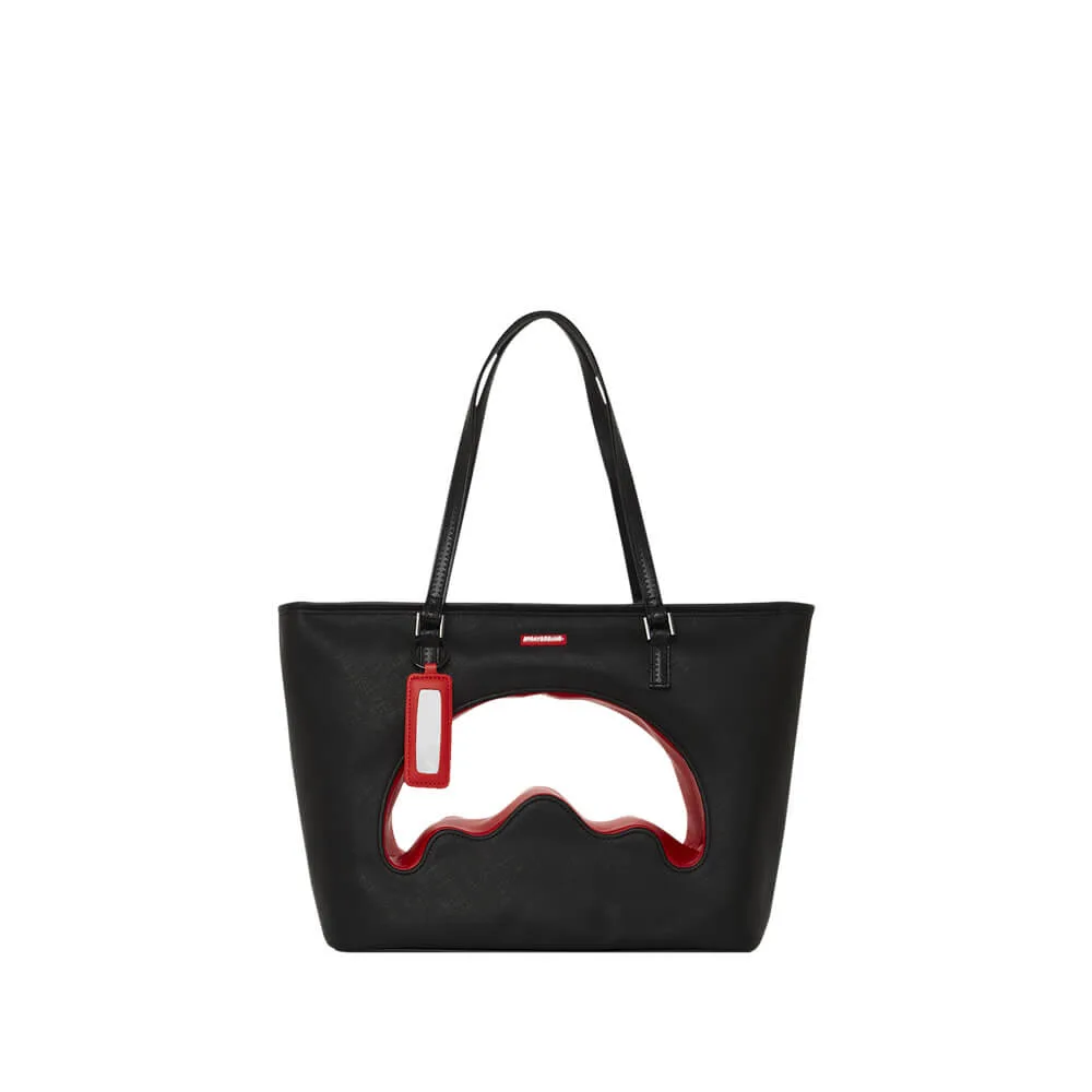 Tote Sprayground Shark Shape Thru