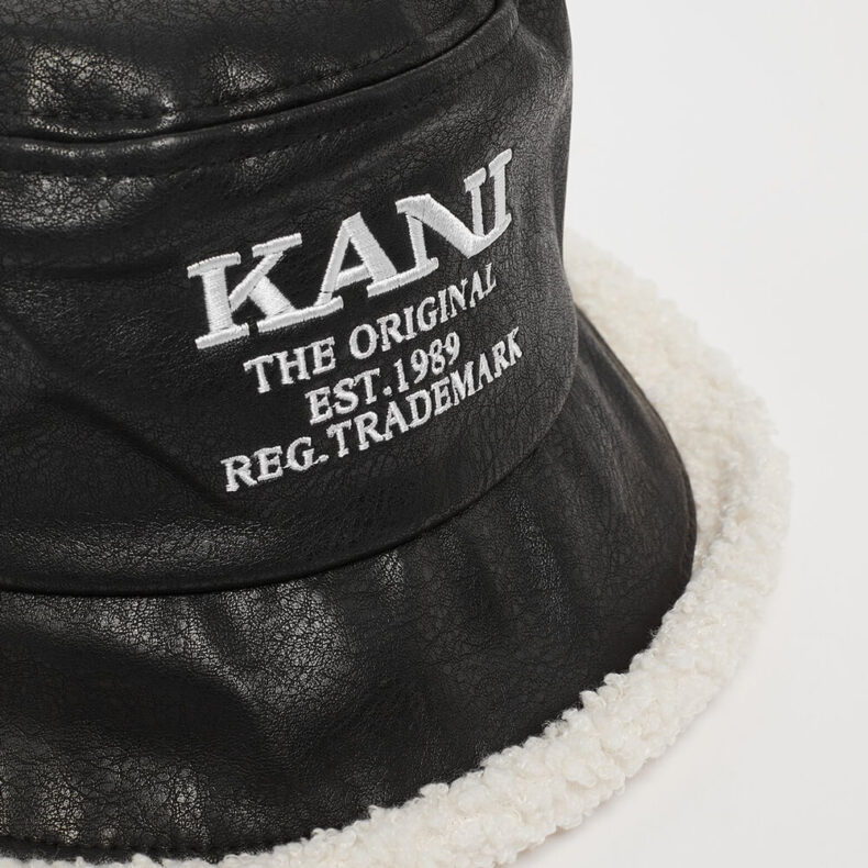 Bucket Hat Karl Kani Retro Black 3