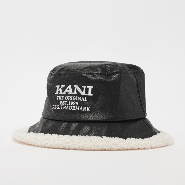 Bucket Hat Karl Kani Retro Black