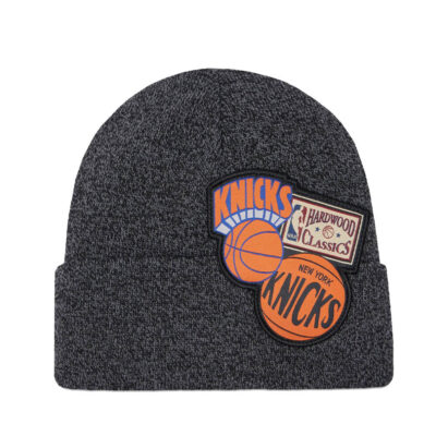 Caciula Mitchell & Ness XL Logo Patch HWC New York Knicks Black