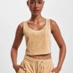 Corset Karl Kani Signature Corduroy Top sand