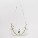 Geanta Karl Kani Metal OG Shoulder White