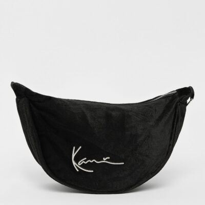 Geanta Karl Kani Signature Velvet Shoulder Black 1