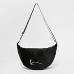 Geanta Karl Kani Signature Velvet Shoulder Black