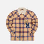 Jacheta Karl Kani Woven Retro Heavy Flannel SandNavyRed