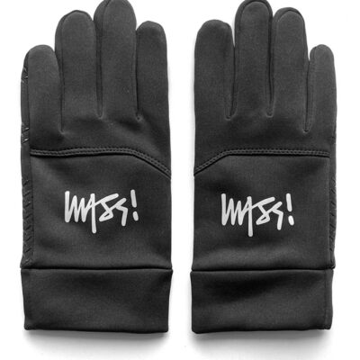 Manusi Mass Denim Signature Soft Shell Gloves Black