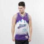 Swingman Jersey Mitchell & Ness Utah Jazz #12 John Stockton Purple