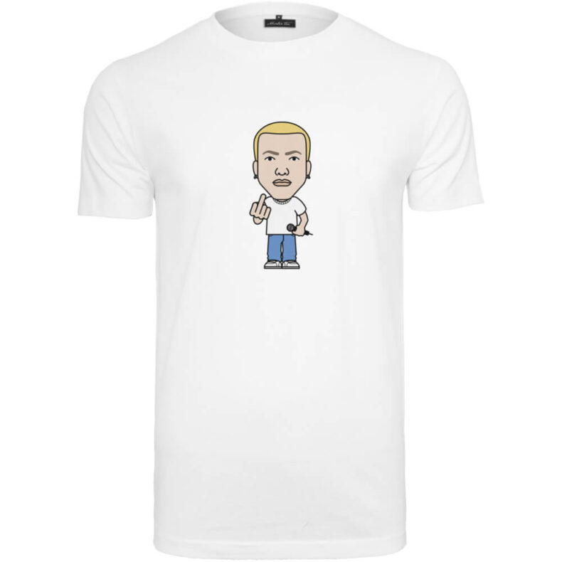 Tricou Eminem Detroit Sketch Mister Tee White