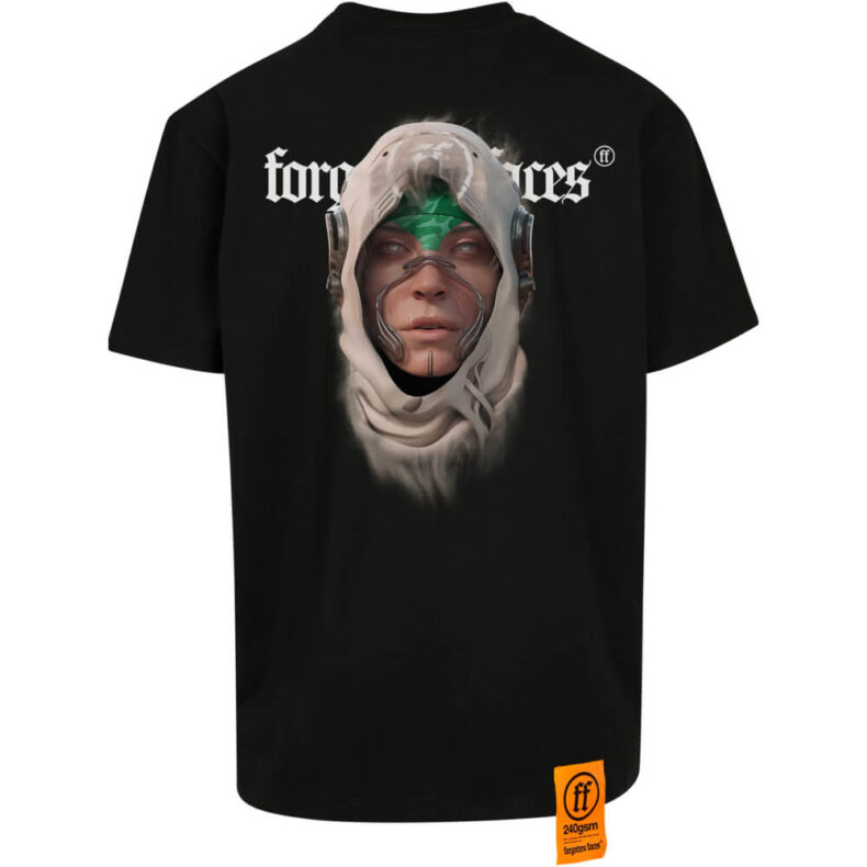 Tricou Forgotten Faces Fremen Heavy Oversized Black 2