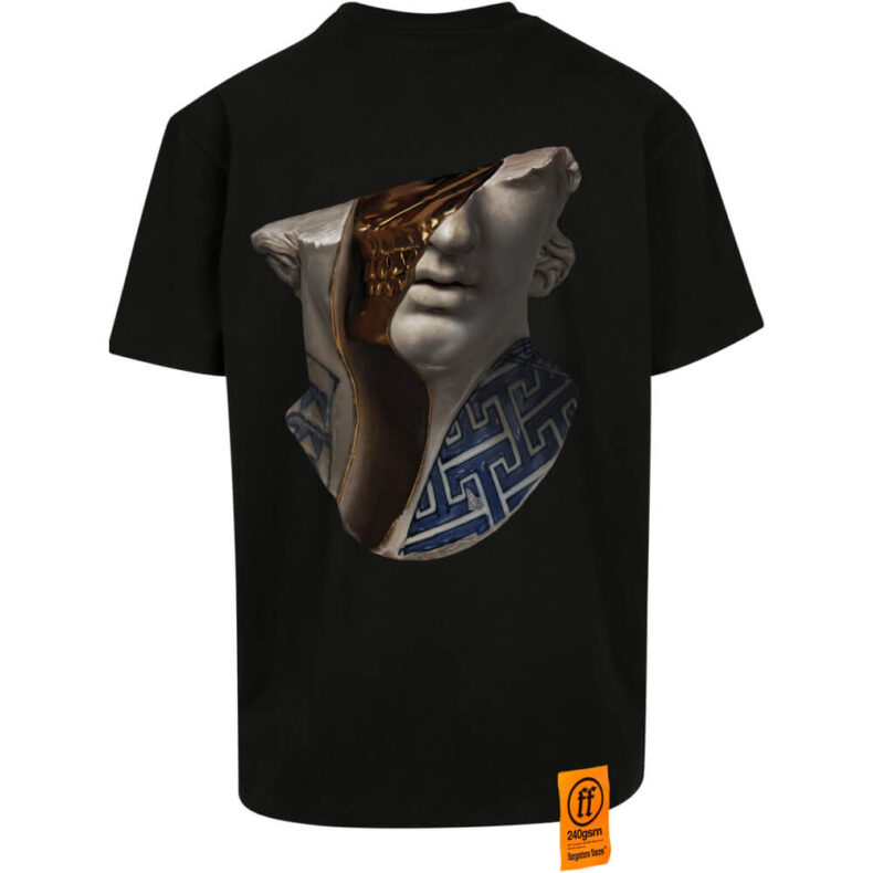 Tricou Forgotten Faces Irezumi Heavy Oversized Black 1