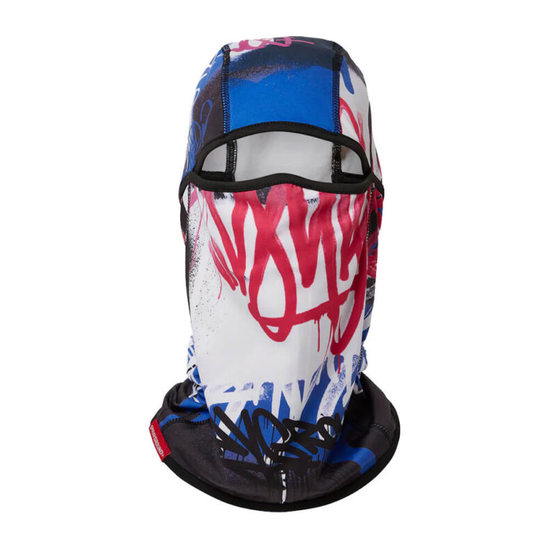 Ski Mask Sprayground Vandalized