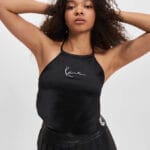 Top Karl Kani Small Signature Satin Black