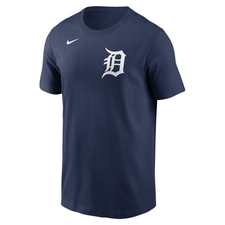 Tricou Nike Men's Fuse Wordmark Detroit Tigers midnight navy