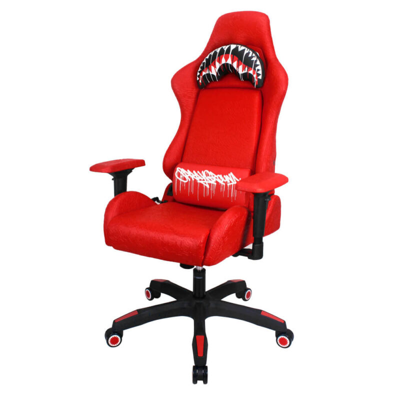 Scaun Gaming Sprayground Red Scribble 2