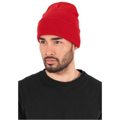 Caciula Heavyweight Beanie Red 1