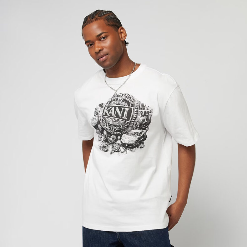 Tricou Karl Kani Icy Watch White