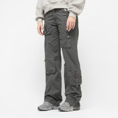 Pantaloni Karl Kani Women Signature K Straight Cargo