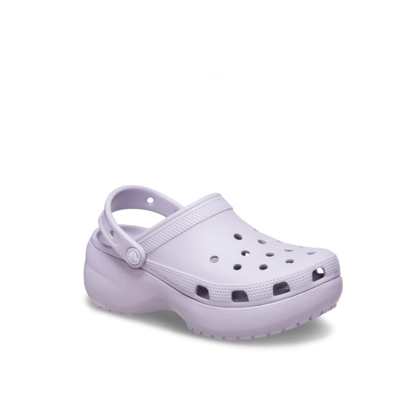 Crocs Women Classic Platform Clog Mauve Mist 1