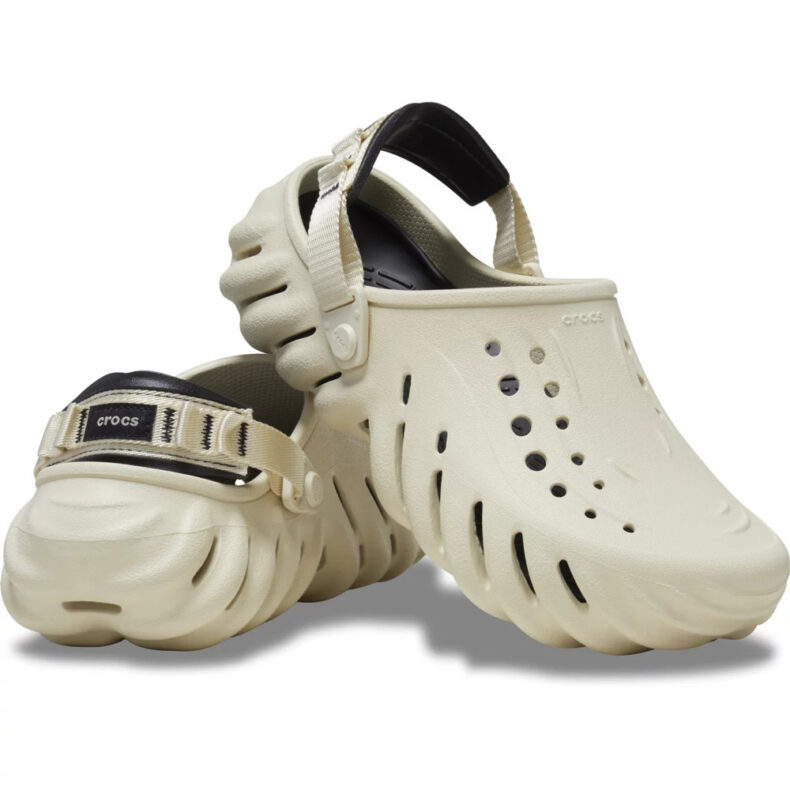 Crocs X Echo Clog Bone Black 2