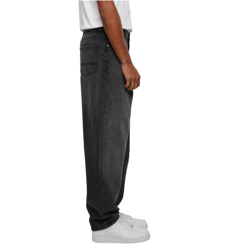 Blugi Urban Classics Heavy Ounce Baggy Fit Black Washed 2