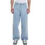 Blugi Urban Classics Heavy Ounce Baggy Fit Light Blue