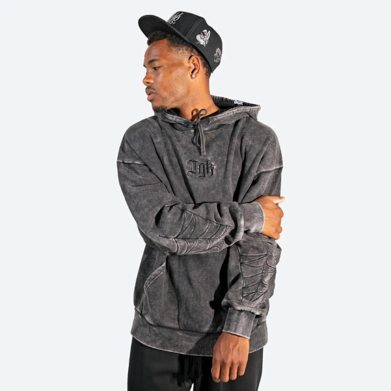 Hanorac DGK Con Safos Washed Black 1