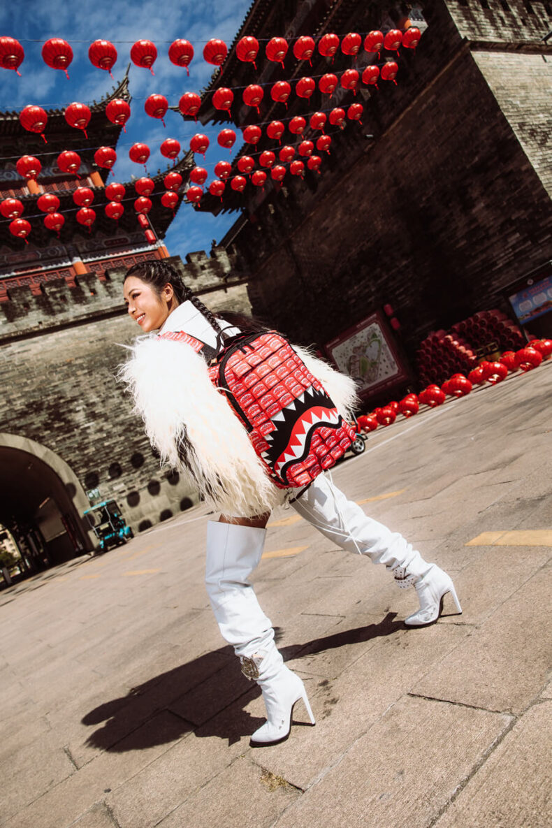 Rucsac Sprayground 1 Off Bags Red Labels 9