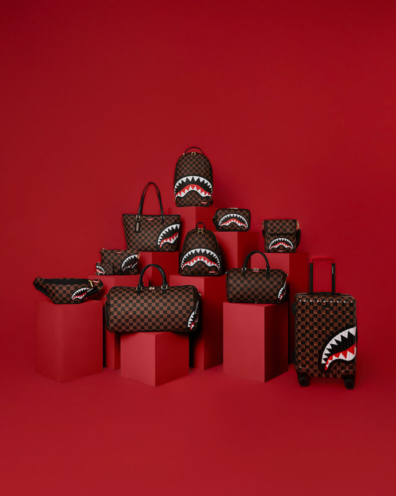Rucsac Sprayground Peeking Character Check Savage 4