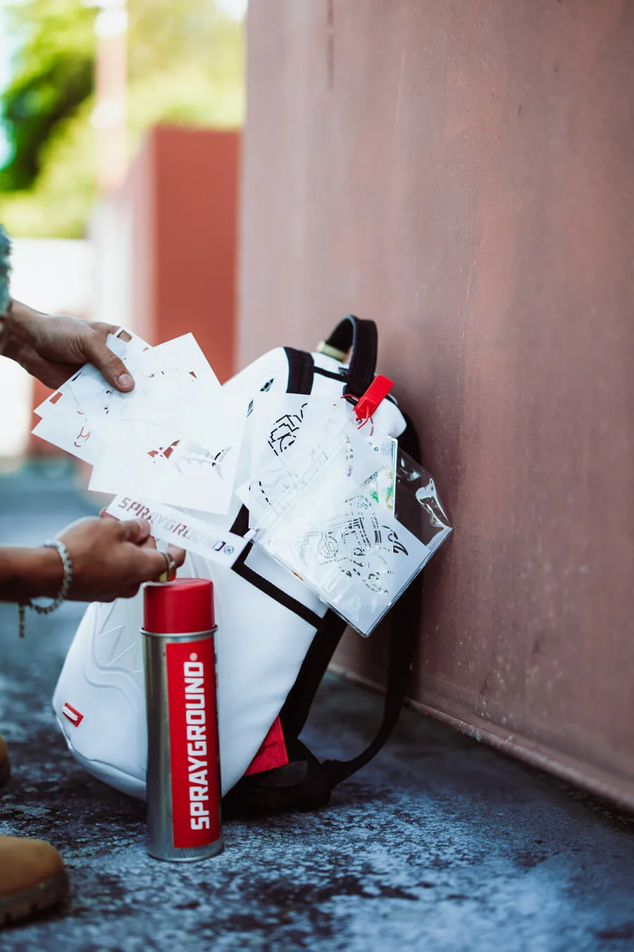 Rucsac Sprayground Spray Paint Your Own Backpack 15