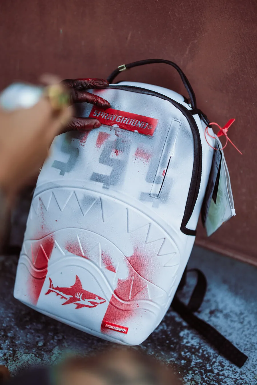 Rucsac Sprayground Spray Paint Your Own Backpack 17