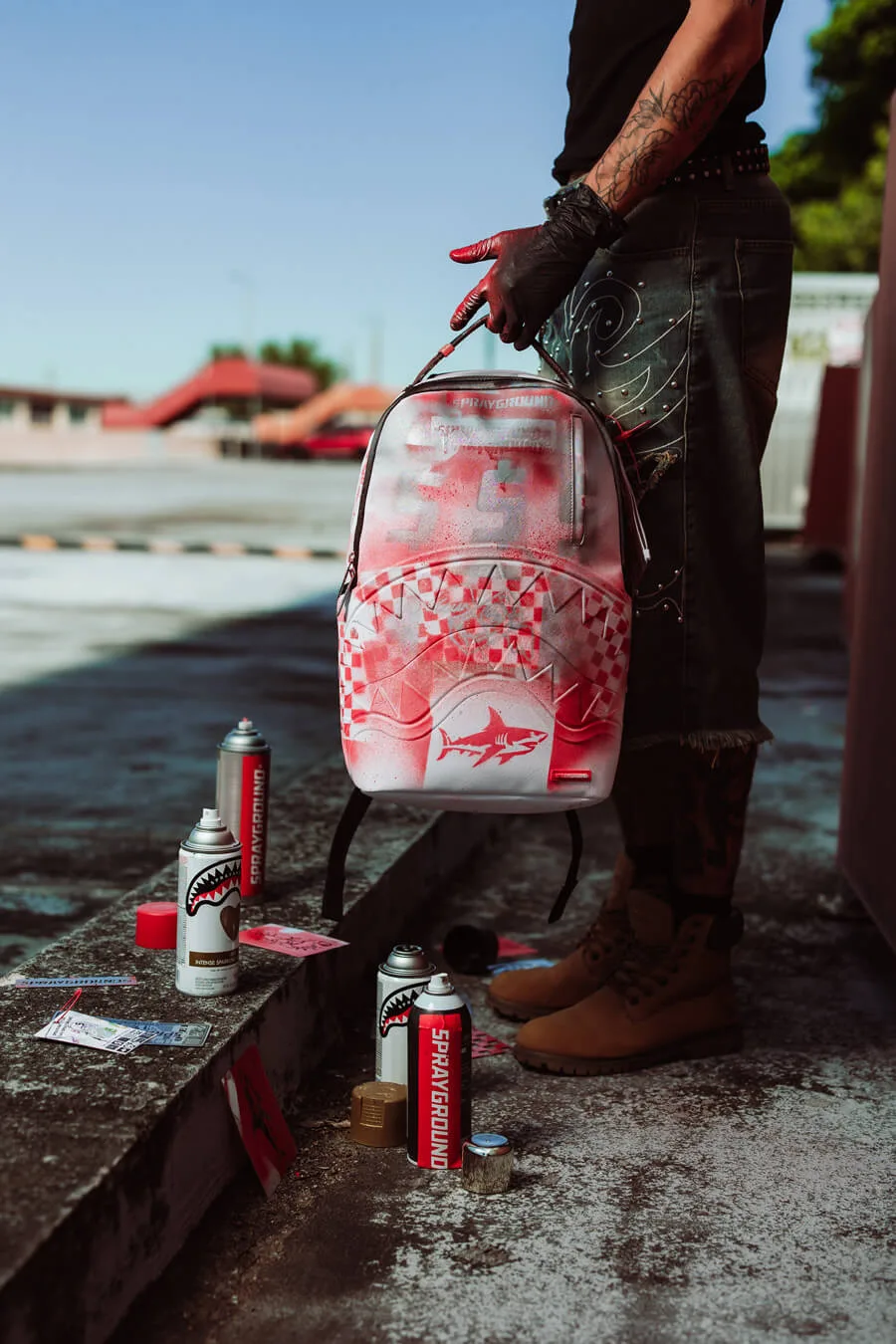 Rucsac Sprayground Spray Paint Your Own Backpack 22