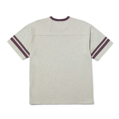 Tricou HUF Ives Football Heather Grey 1