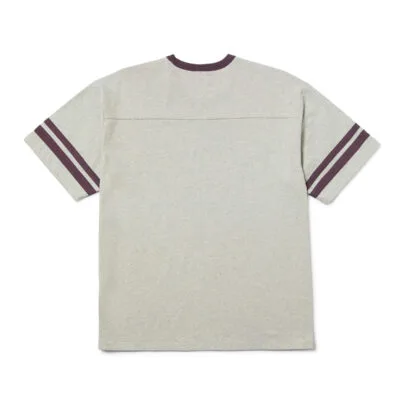Tricou HUF Ives Football Heather Grey 1