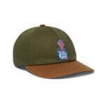 Sapca HUF Melt 5 Panel Snapback Green