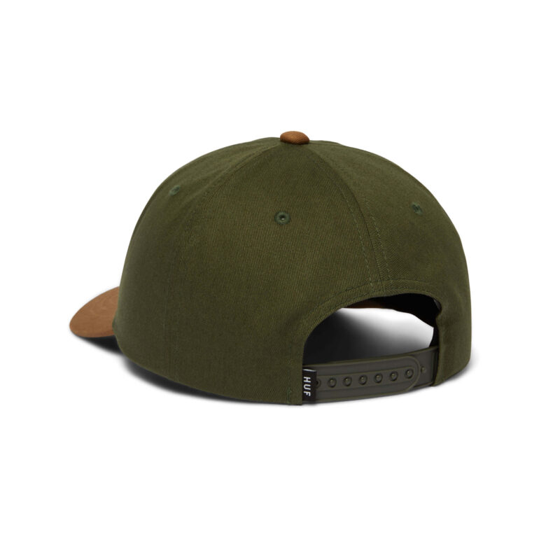 Sapca HUF Melt 5 Panel Snapback Green 2